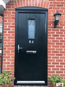 Black Composite Front Door