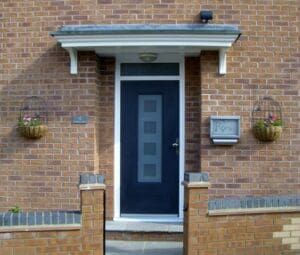 Blue Composite Front Door