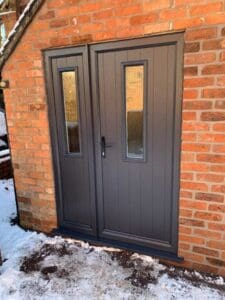 Black Composite Door