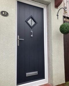 Black Composite Door