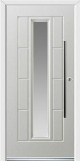 white composite rockdoor