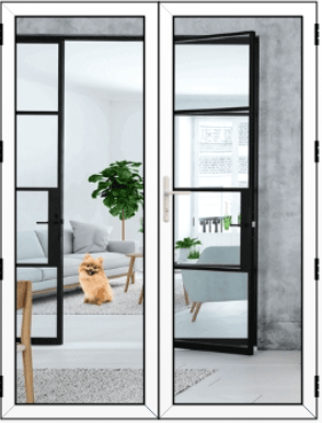 French Doors in White