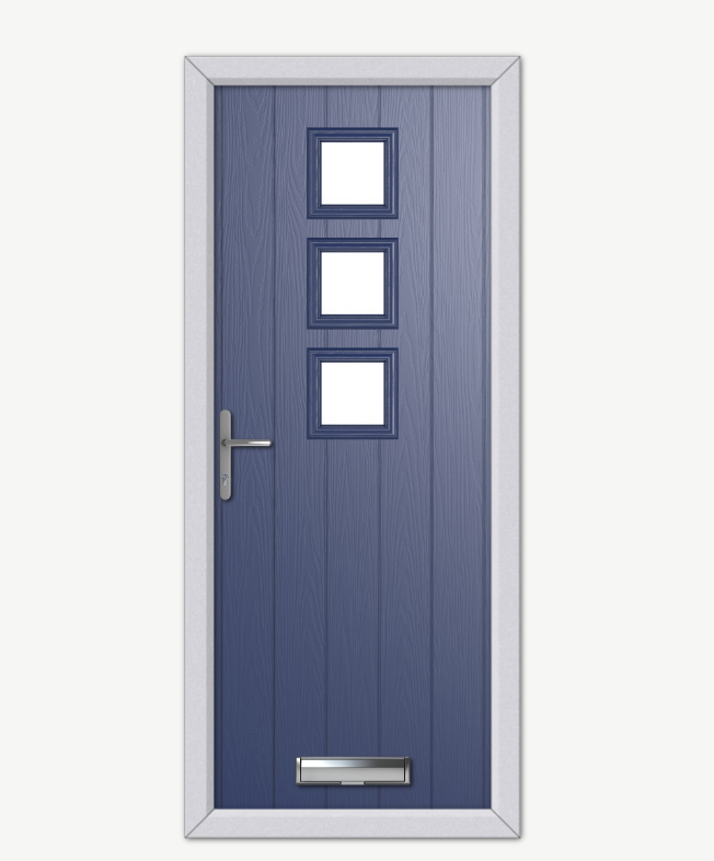 3 Square Contemporary Composite Doors