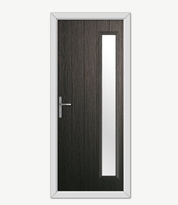 1 Long Square Contemporary Composite Doors