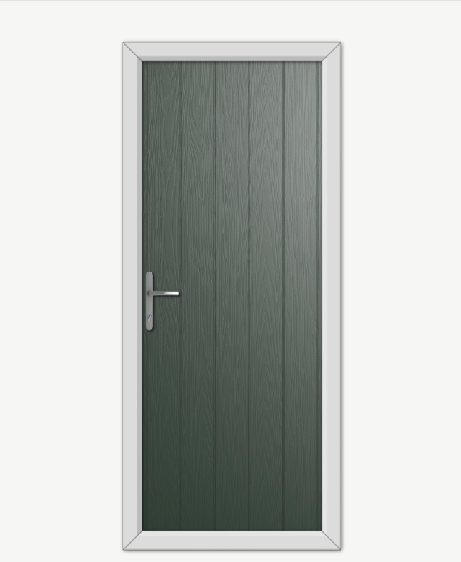 Modern Grooved Composite Doors