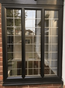 Aluminium Windows in Black