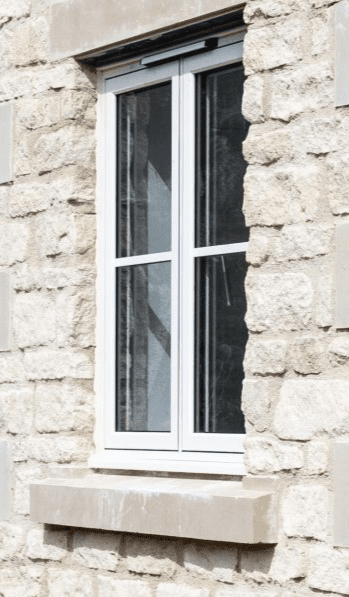 Aluminium Windows in White