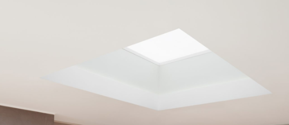Aluminium Contemporary Roof Lanterns in White