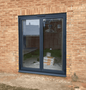 2-Panel Aluminium Bifold Size