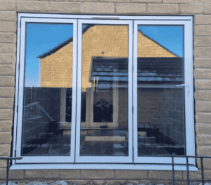 White 3-Panel Aluminium Bifold Doors