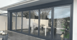 6-Panel Anthracite Aluminium Bifolds