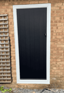 Black Composite Door