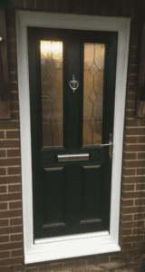 Black Composite Front Door