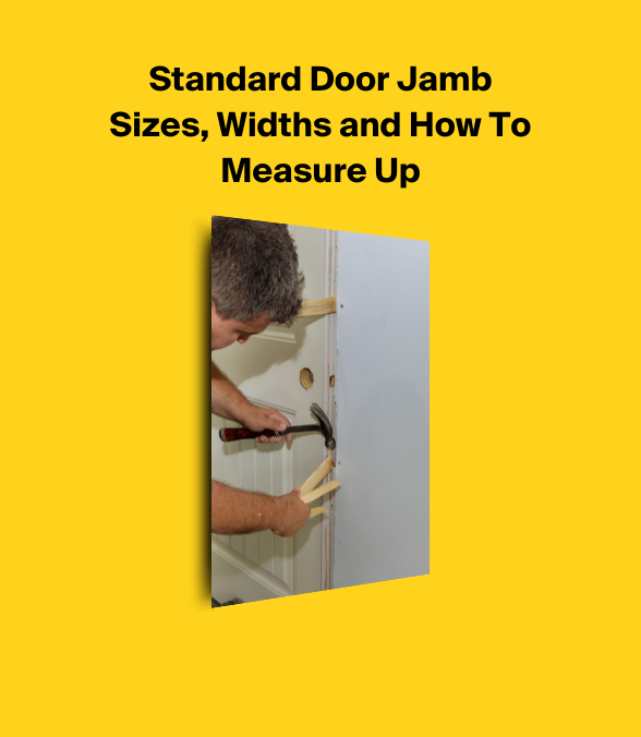 standard door jamb sizes