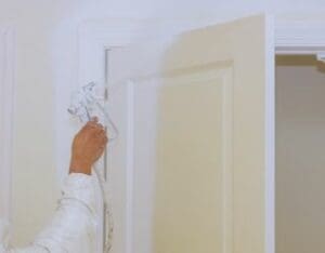 Spray Painting a Composite Door