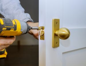 Drilling a Composite Door