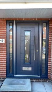 Black Composite Door