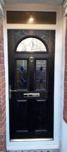 Black Composite Front Door