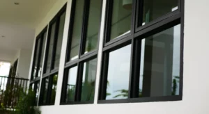 Black Double-Glazed Windows