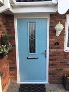 Blue Composite Front Door