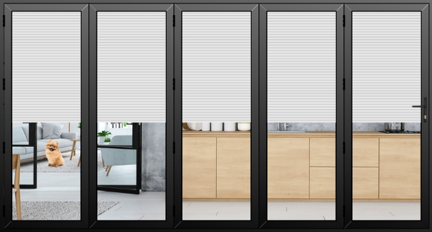 5 Panel Aluminium Bifold Door