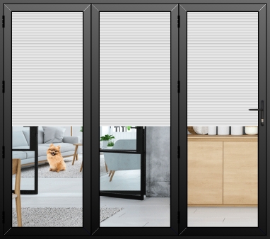 3 Panel Aluminium Bifold Door