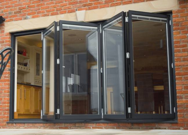 Aluminium bifold doors