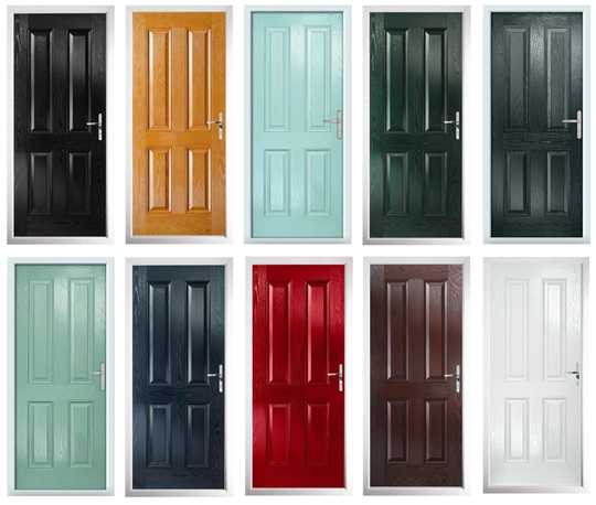 Composite door colours