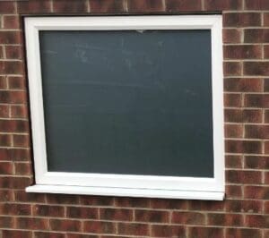 White Double-Glazed uPVC Window