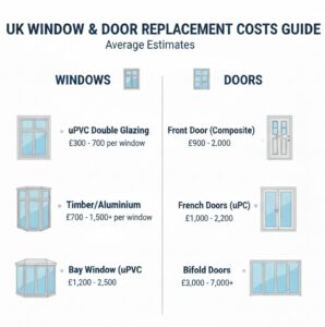windows and door replacement cost 
